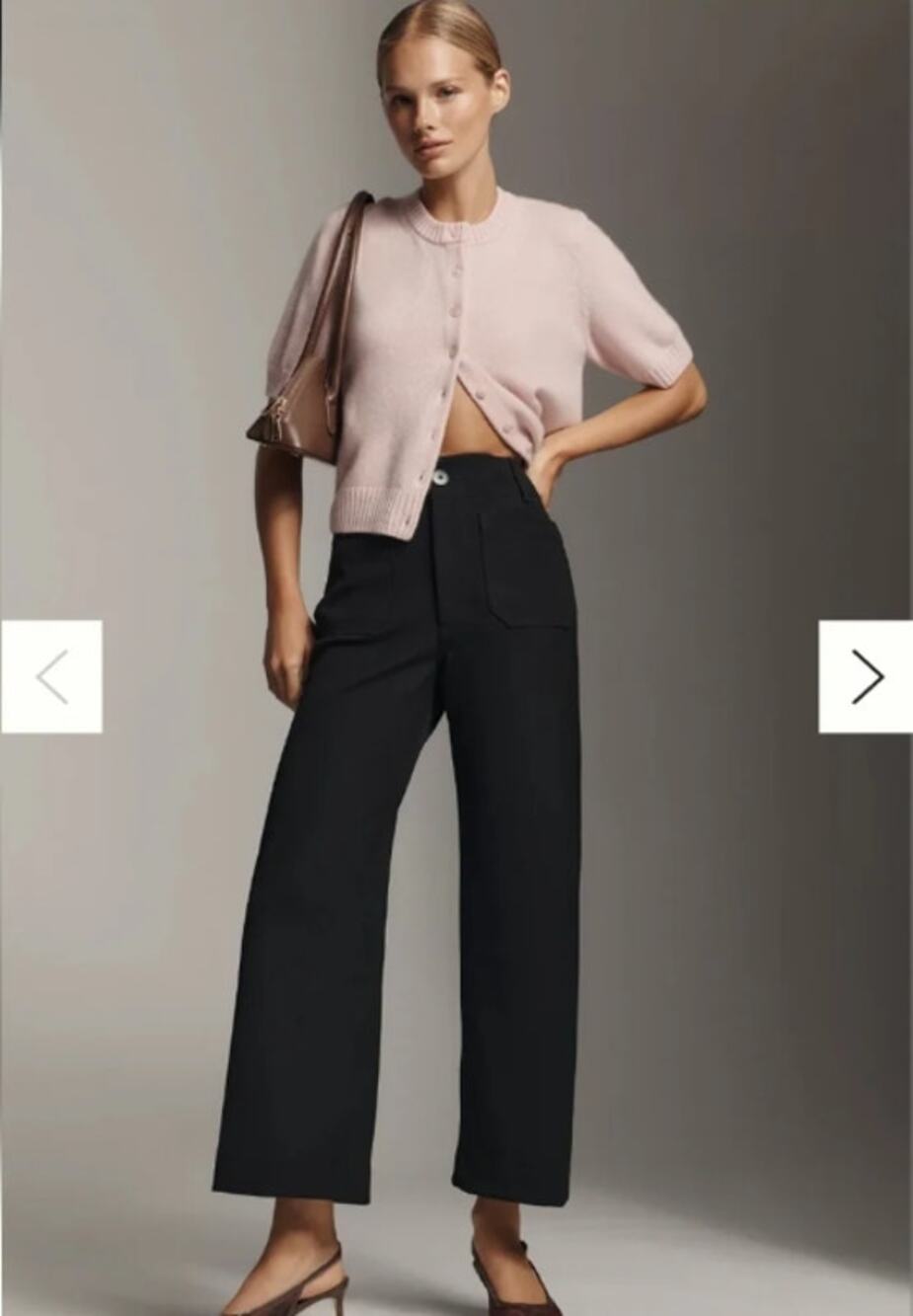 Maeve The Colette 24P Pants Black